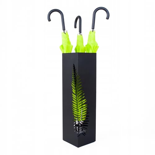 Kapaga - Schirmständer - Regenschirmständer - Umbrella Stand - Regenschirmhalter - Schirmständer Regenschirm - Regenschirm halter - Wasserauffangschale - Schwarz