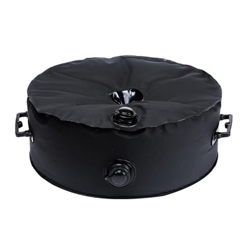 Fuikupe Schirmständer Sonnenschirm, PVC Sandwichgewebe Sonnenschirmständer Befüllbar Ampelschirm Ständer Umbrella Base Weight Bag bis zu 40kg mit 2 strapazierfähigen Griffen für schirmständer