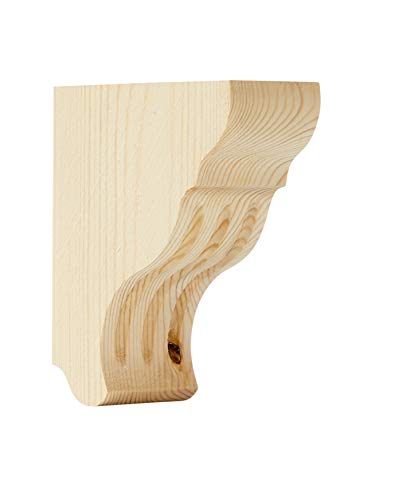 Schwedenhaus-Design Kapitel + Konsole + Kapitelle + Regalträger 300 - Orig. Schwedenhaus-Design Produkt Fassadendeko Holz